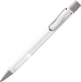 Lamy Safari Balpen M Blauw Wit