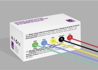 TRU COMPONENTS TC-14085040 Siliconen draad 0.08 mm² Rood, Zwart, Geel, Blauw, Groen 1 set(s)