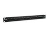 Equip 125298 Patch Panel 1U 24-Port RJ-45 Cat3 Black