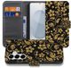 B2Ctelecom Samsung Galaxy S26 Plus Book Case Gouden Bloemen