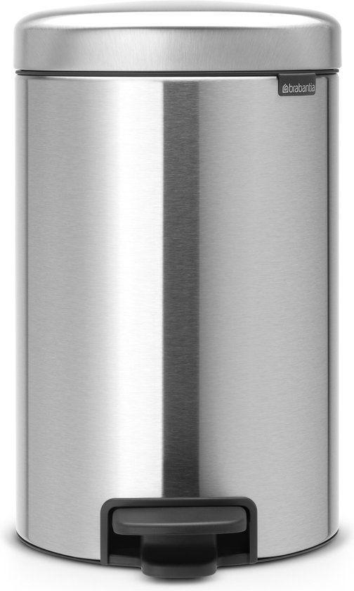 Brabantia NewIcon Pedaalemmer - 12 liter - Matt Steel