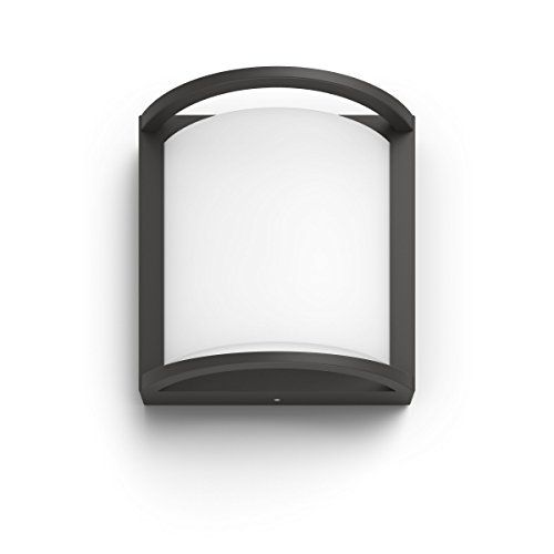 Philips myGarden Samondra LED Wandlamp - Antraciet - Koudwit 4000K - Tuin & Terras