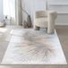 the carpet Mila – Modern vloerkleed met spiraalpatroon, voor woonkamer of slaapkamer, grijs met spiraal dessin, 80 x 150 cm