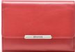 Esquire Helena Portemonnee I Leer 14 cm - Dames - Horizontaal - Rood