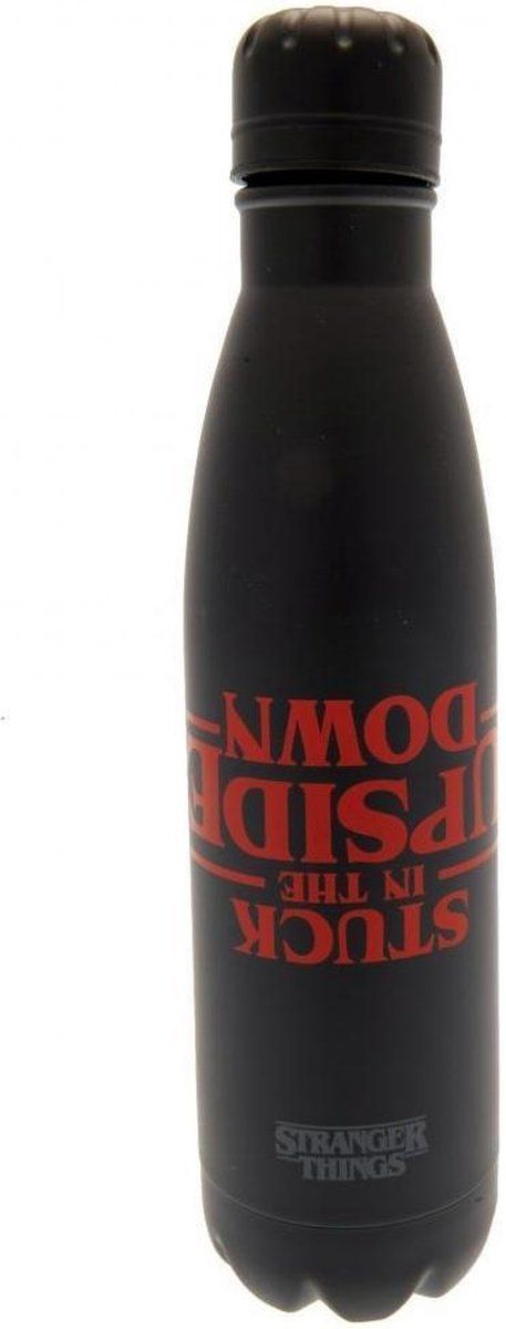 Stranger Things Stuck In The Upside Down Metalen Drink Fles - 5050574253888