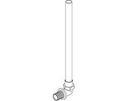 Rehau Rautitan knie-overgang 16-Cu 15/100mm LX