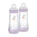 MAM Easy Start Anti-koliek flesjes, set van 2, 320 ml, roze