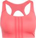 Adidas Performance Optime 3-Stripes Medium Support Soutien-gorge de sport - Femme - Rose