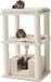 Nobby Krabmeubel Brida - Krabpaal - Huisje - Creme - Beige - Sisal - 60 x 48 x 90 cm