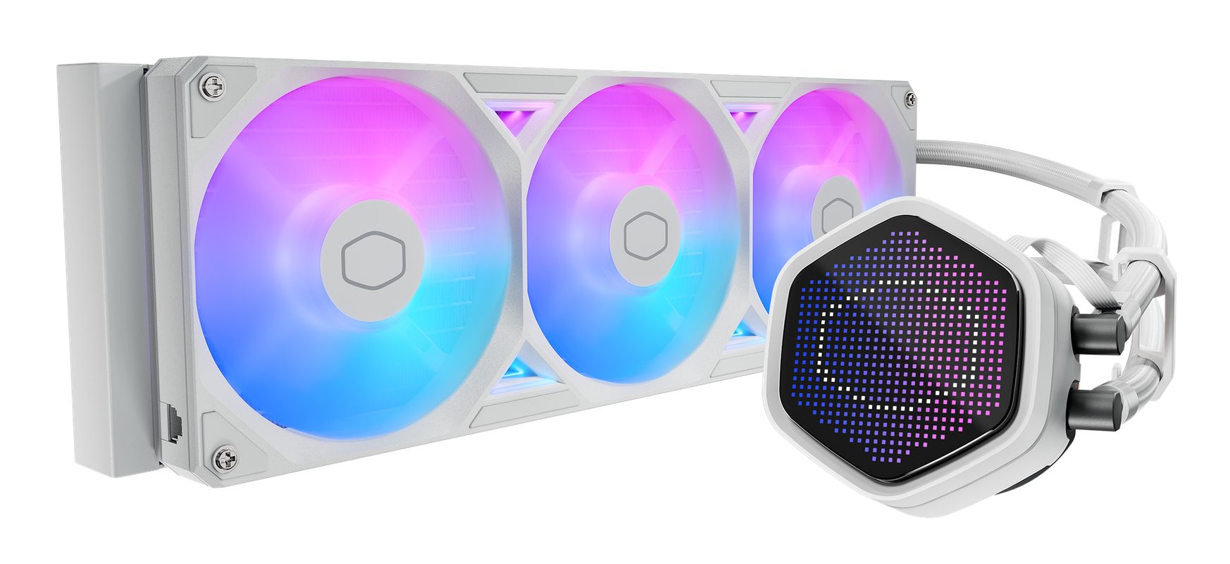 Cooler Master MasterLiquid Atmos II 360 Pixel LED Wit Vloeistofkoeling Kit