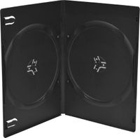 Prodye MediaRange DVD Videobox 7mm 2 Disc Zwart 100 Stuks