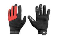 Massi Single Track Fietshandschoenen, Zwart/Rood, Maat XL