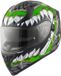Bogotto V128 Naga Mat Zwart Groen Integraalhelm - Casque