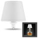 REV LAMPRUSCO LED lampe à bouteille sur batterie - lampe de table sans fil 130lm 2W 4000mAh - lumière de bouteille dimmable en blanc chaud & IP54 résistant aux éclaboussures - lampe de table tactile pour intérieur et extérieur