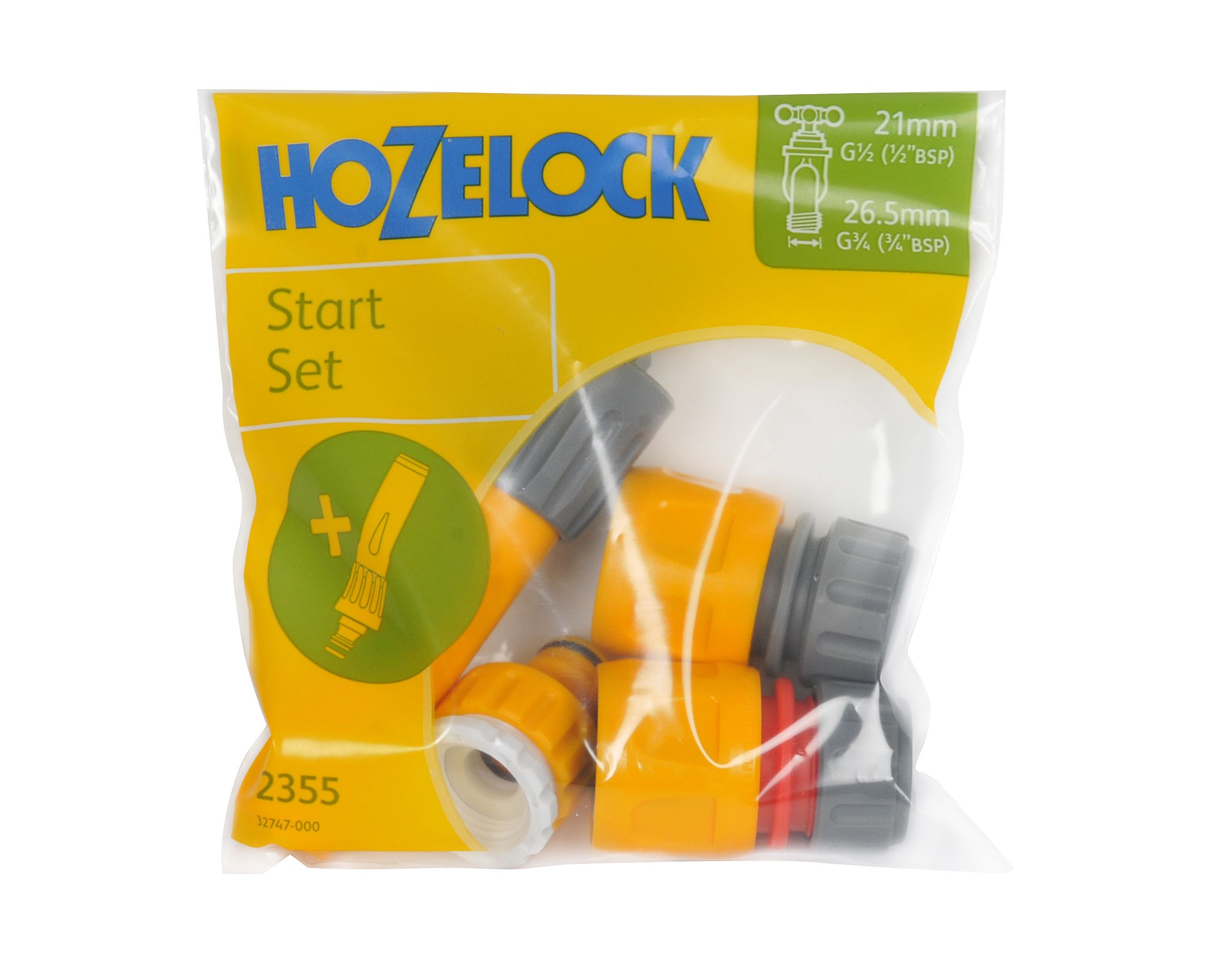 Hozelock Startset koppelstukken & tuinspuit Ø 12.5 & 15 mm