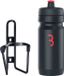 BBB Cycling FuelTank - Aluminium Bidonhouder met Bidon - 550ml - Zwart / Rood