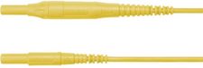 Schützinger Câble de mesure Fiche 4 mm Fiche 4 mm 200,00 cm Jaune 1 pièce(s)