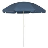 Maison Exclusive - Parasol de plage, bleu, 240 cm