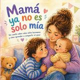 Mamá ya no es solo mía: Un cuento sobre celos entre hermanos y cómo aprender a compartir el amor