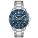 BOSS HB1514143 RUNNER Heren Horloge - Chronograaf - Mineraalglas - Staal - Zilverkleurig - 43 mm breed - Quartz - Vouw/Vlindersluiting - 5 ATM