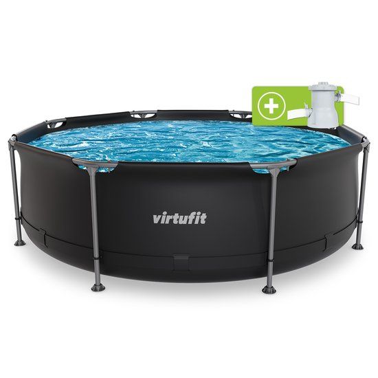 VirtuFit Rond Zwembad 244 cm - Incl. Filterpomp