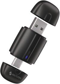 Siltcon® 2-in-1 Carplay & Android Auto Dongle - USB-A & USB-C - Bluetooth 5.3 - Wireless