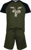 Looney Tunes Coyote Pyjama meerkleurig Katoen - Mannen - L