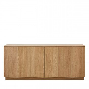 Drawer WOOOD Zuma Dressoir - Eiken - Transparant - 200x45x85 cm