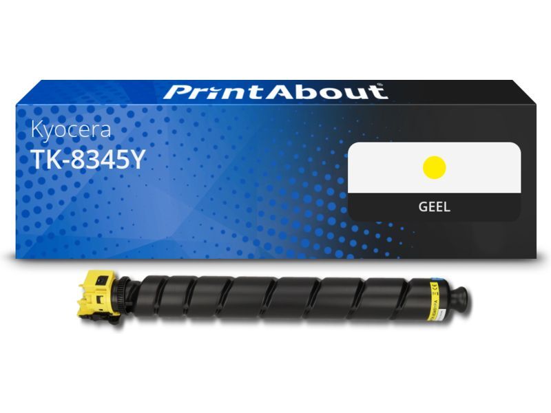 PrintAbout Toner TK-8345Y Geel geschikt voor Kyocera