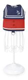 Croci Oude Cptain Rood XS Hond Harnas, Afmetingen: 28-33 cm