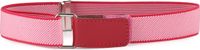 Ladeheid Kinderriem - Riem - Broekriem - Verstelbaar - Polyester - LA-TG-P15 - HellRosa/Amaranth - 1-6 Jahre