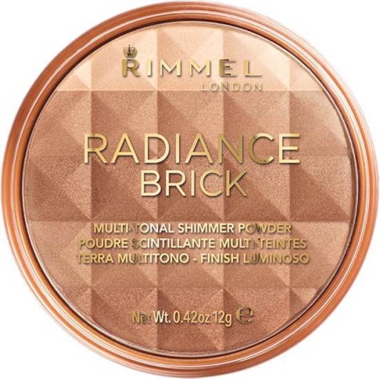 Rimmel London Radiance Brick Multifunctional Shimmer Powder - 001 Light