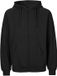 Neutral Unisex Tiger Cotton Hoodie With Zipper NET63301 - Black - M