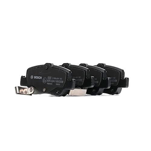 Bosch BP1133 Remblokken, achteras, ECE-R90-gecertificeerd, 1 set met 4 remblokken