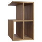 WELL HOME MOBILIARIO & DECORACIÓN Bijzettafel voor woonkamer, 59,6 x 35,6 x 63,2 cm