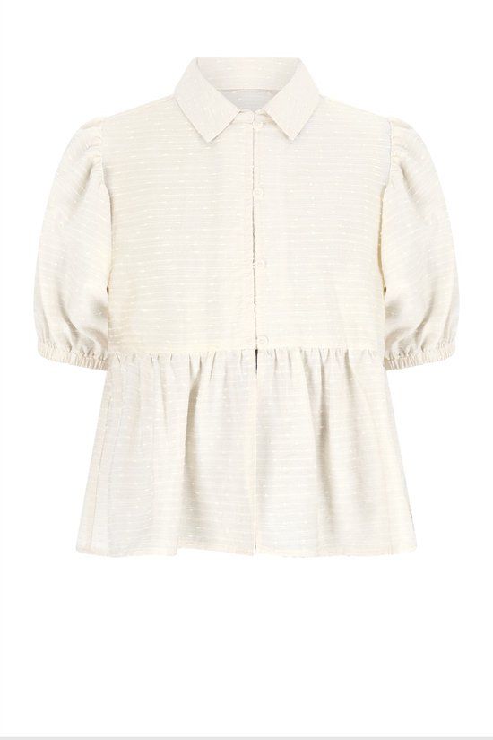 NoBell' Tiggs Blouse Pearled Ivory Maat 158-164