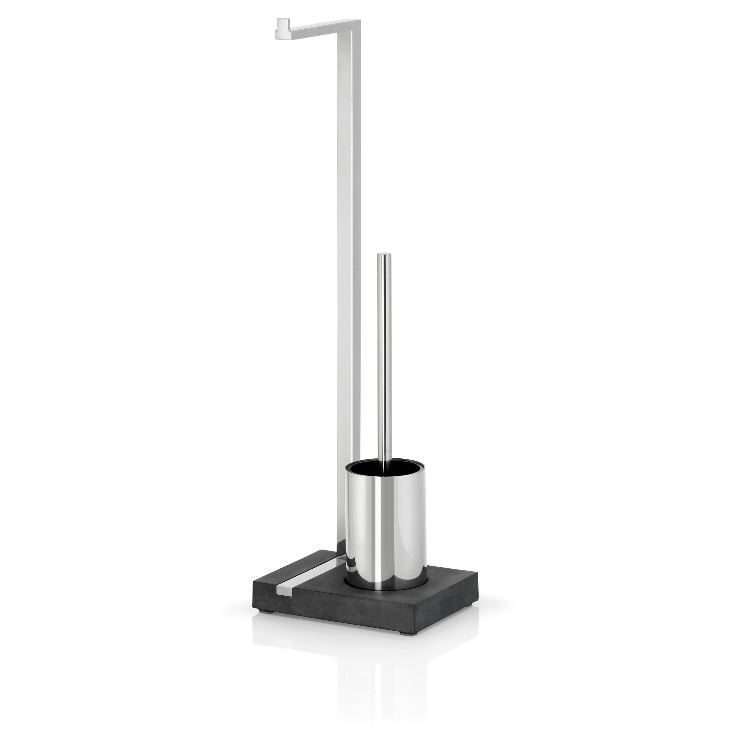 Blomus Toiletbutler Menoto hoogglans RVS