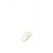 Caspari Papieren servetten, monogram met initiaal P, wit, 24 stuks
