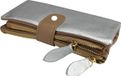 Portefeuille femme, fermeture éclair, porte-monnaie, étui à billets, portefeuille, compartiments pour cartes - Argent
