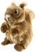 Heunec knuffel eekhoorn - pluche speelgoed 20cm multicolor
