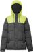 UCY myMo Gewatteerd jack met capuchon Zwarte zure limoen XL