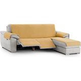 ECOMMERC3 Chaiselong Bankhoes, recht, gevoerd, antislip, turquoise, volledige bescherming, comfort en stijl, verstelbaar en wasbaar design