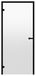 Harvia Saunadeur Black Line - Zwart aluminium / Helder glas / 70 x 190