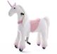 Vrooomy Licorne à monter - 4 à 6 ans - Garçons et filles - Cheval mécanique - Roues antidérapantes - Rose