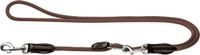 Hunter Variolijn Freestyle Nylon Rond 260x1 cm - Hondenriem - Bruin