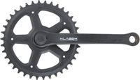 Pieper Crankset 38T 1/2X3/32 170mm Zwart