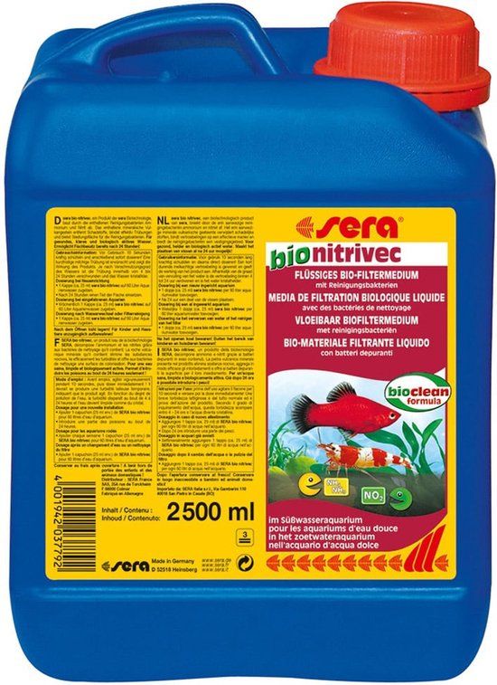 Sera Nitrivec 2500 ml - Aquarium Waterbehandeling