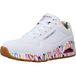Skechers Uno liefdevolle liefde dames Sneaker, White, 38.5 EU