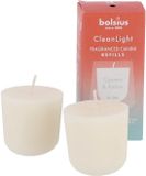 Bolsius Clean Light Geurkaars Navulling Cypress & Amber - 2 stuks
