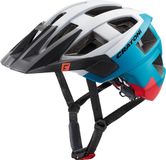Cratoni Allset Fietshelm, white-blue-red matt Hoofdomtrek S/M | 54-58cm